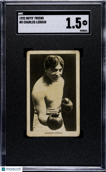 1922 Boys' Friend Charles Ledoux #5 SGC 1.5