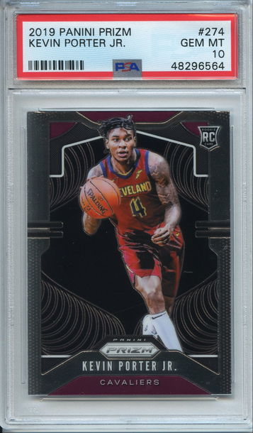 Kevin Porter Jr. Prizm Rookie PSA 10 NEP 564