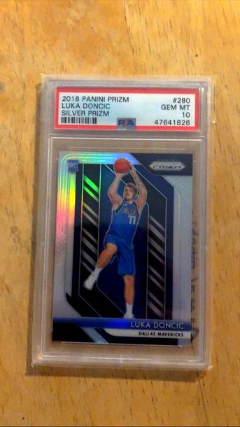 2018 Luka Doncic Silver Prizm Rookie PSA 10 Gem Mint