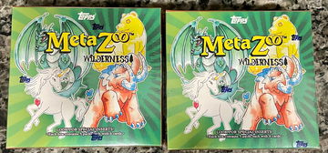 2022 Topps Metazoo Wilderness Factory Sealed (2 box lot)