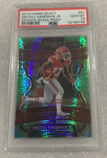 2019 Select Dragon Mecole Hardman Jr Rookie Concourse/88 PSA 10 Kansas City Chiefs 