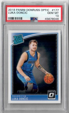 LUKA DONCIC 2018 PANINI OPTIC #177