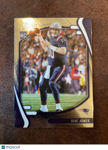 🔥2021 Panini Absolute - Rookies #109 Mac Jones (RC) Patriots Star
