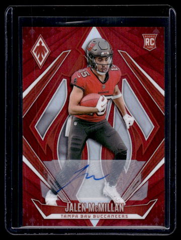 2024 Panini Phoenix Red Jalen McMillan #189 RC Auto /99