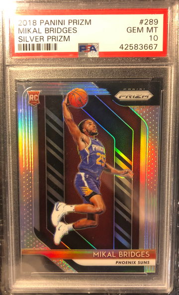 2018-19 Panini Prizm Mikal Bridges