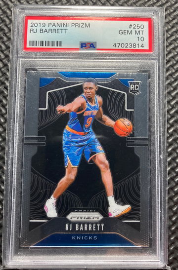 2019 Prizm RJ Barrett PSA 10