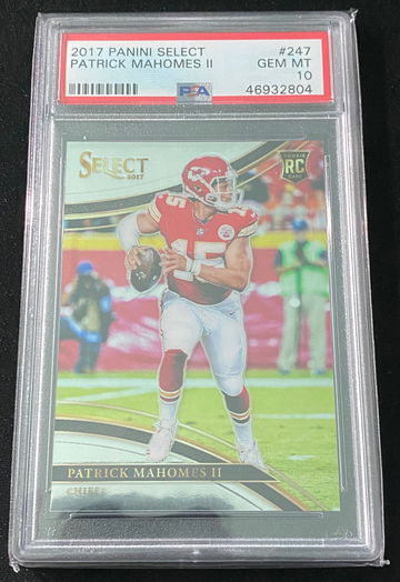 2017 Patrick Mahomes Select Field Level