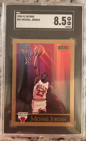 1990-91 Skybox Michael Jordan #41