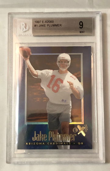 1997 E-X2000 #1 JAKE PLUMMER MINT 9