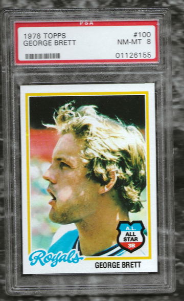 1978 Topps George Brett PSA 8 NM-MT