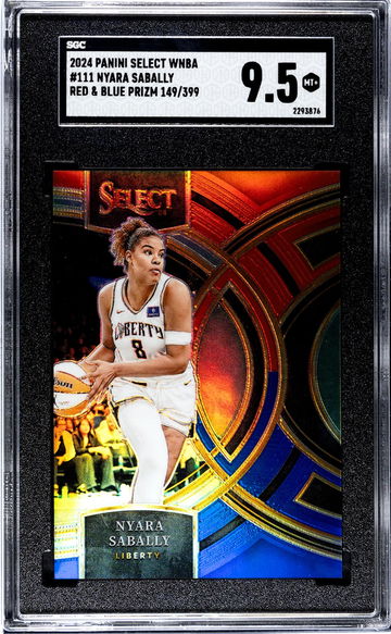 2024 Panini Select Red & Blue Nyara Sabally #111 /399 SGC 9.5