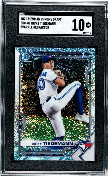 Ricky Tiedemann Sparkle Refractor BDC-89
