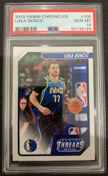 2019 Panini Chronicles Luka Doncic #100 PSA 10 - 50739724