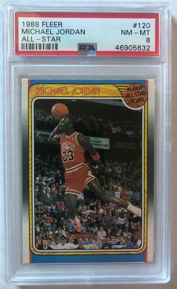 1988 Fleer Michael Jordan All-Star