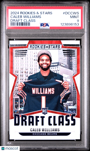 2024 Panini Rookies & Stars Draft Class Caleb Williams #DCCWS PSA 9