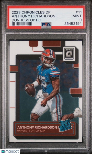 2023 Chronicles Anthony Richardson #11 Optic PSA 9