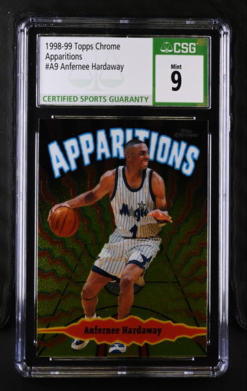 1998 TOPPS CHROME APPARITIONS ANFERNEE HARDAWAY