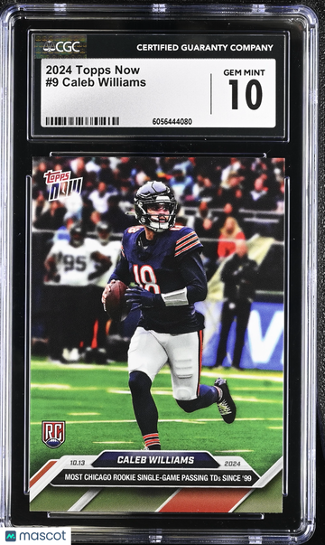 2024 Topps Now Caleb Williams #9 CGC 10
