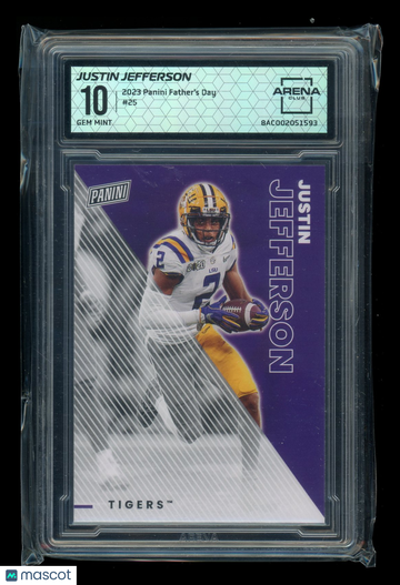 2023 Panini Father's Day Justin Jefferson #25 Arena Club 10