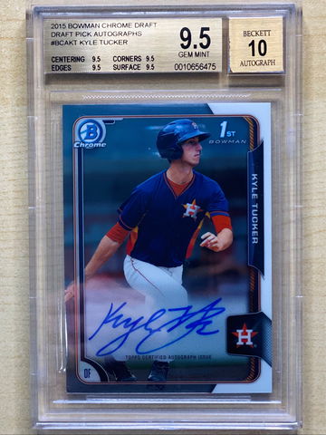Kyle Tucker 2015 Bowman Chrome Auto