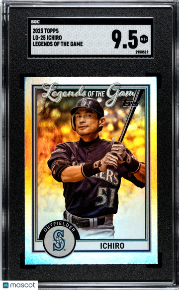 2023 Topps Ichiro Suzuki #LG-25 Legends Of The Game SGC 9.5