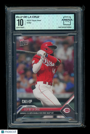 2023 Topps Now Elly De La Cruz #392 Arena Club 10