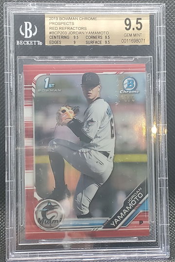 2019 Bowman Jordan Yamamoto Red Refractor