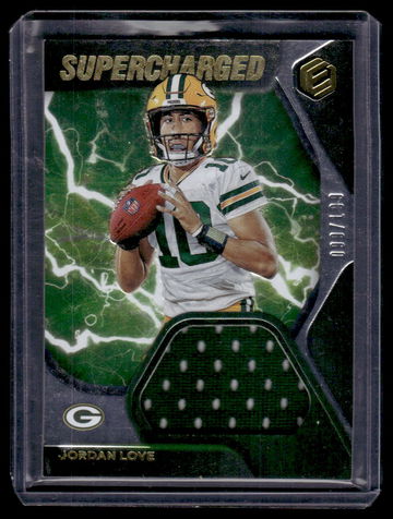 2020 Panini Elements Supercharged Jordan Love #SC-4 Patch /199