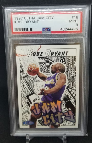 Kobe Bryant 1997 ultra jam city psa 9