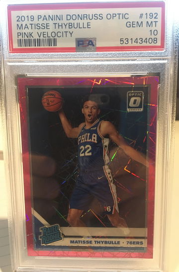 Matisse Thybulle Optic Pink Velocity /79 PSA 10