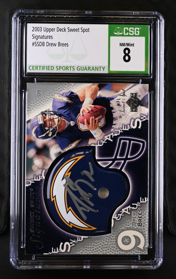 DREW BREES 2003 SWEET SPOT AUTO 