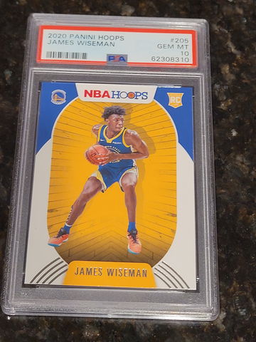 2020 Hoops James Wiseman PSA 10 GEM-MT #205