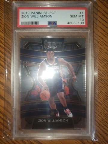 2019 Select Zion Williamson PSA 10 🔥🚀