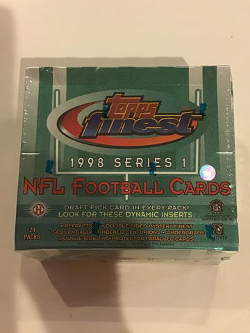 1998 Topps Finest Football 🏈 series 1 Box