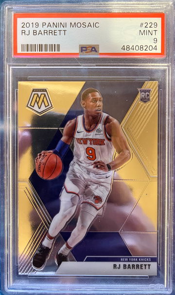 2019 RJ Barrett Mosaic PSA 9