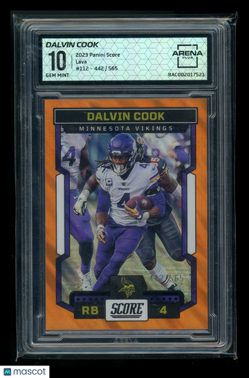 2023 Panini Score Lava Dalvin Cook #112 /565 Arena Club 10