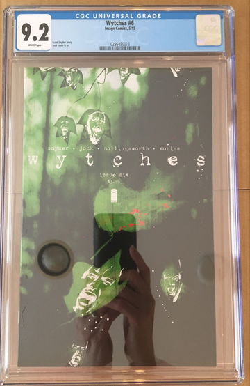 WYTCHES #6 CGC 9.2 -- WHITE PAGES! (2015) SCOTT SNYDER & JOCK