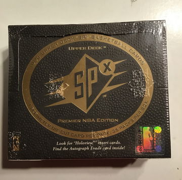 1996 Upper Deck SPx Basketball Premier Edition Factory sealed box 36 packs 