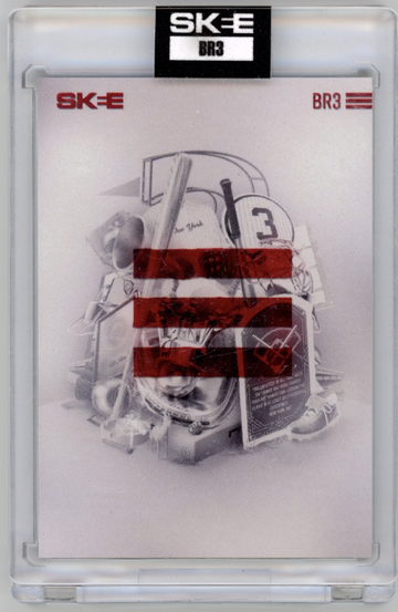 Topps Project70 DJ Skee BR3 Babe Ruth x Jay Z  /399 Red Foil