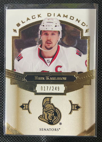 2016-17 Upper Deck Black Diamond /249 Erik Karlsson