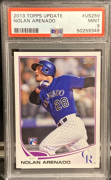 2013 Topps Update Nolan Arenado #US259 PSA 9