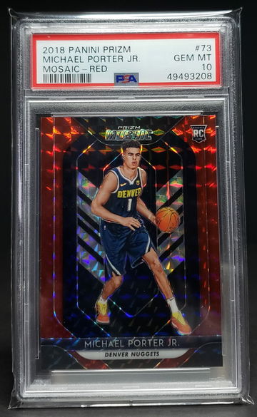 Michael Porter Jr. ROOKIE Red Mosaic