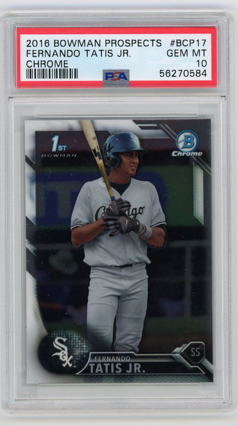 2016 Bowman Chrome Fernando Tatis Jr. PSA 10