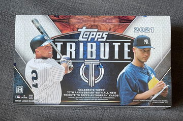 2021 Topps Tribute Hobby Box