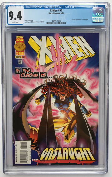X-MEN #53 CGC 9.4 1st APPEARANCE OF ONSLAUGHT! FREE S/H.