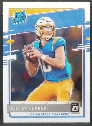 2020 Donruss Optic Rookie Justin Herbert RC #153