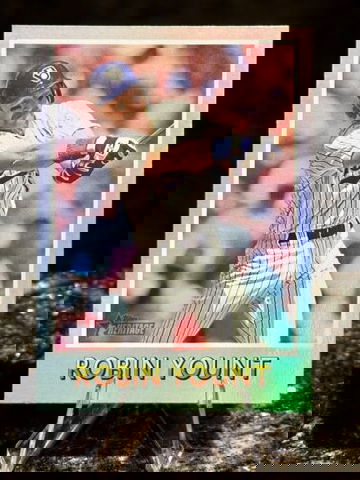 2024 Topps Heritage ROBIN YOUNT 1975 Baseball Sensations PLATINUM FOIL #75BS-7