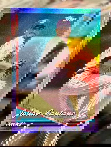 2024 Topps Archives JOHAN SANTANA #/199 Rainbow Foil Parallel Twins Mets