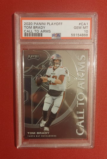 2020 Panini Playoff Tom Brady Call To Arms Tampa Bay Buccaneers
