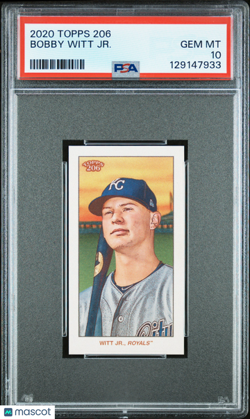 2020 Topps 206 Bobby Witt JR. PSA 10